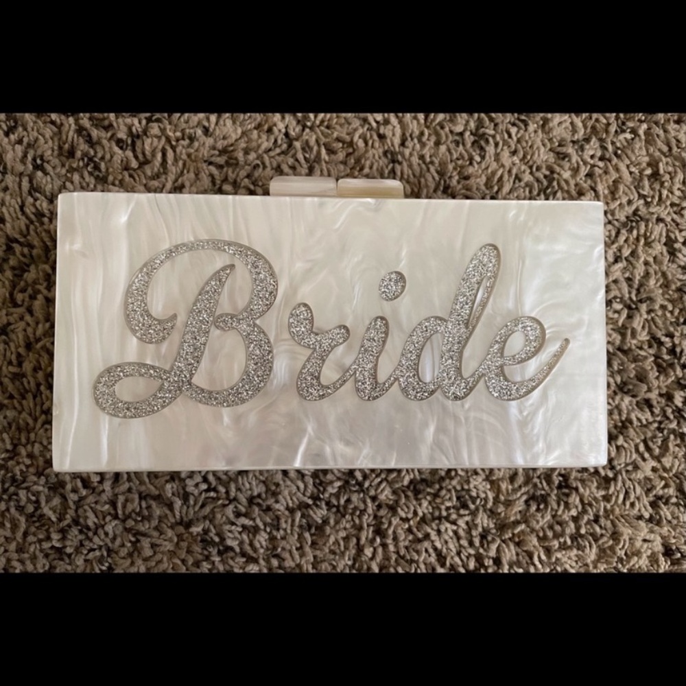 Rae of Light Bride Clutch